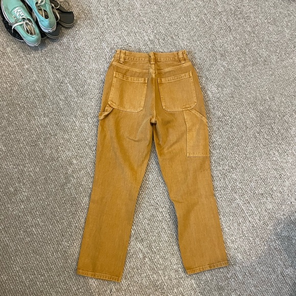 High Rise Yellow Denim - Picture 6 of 9